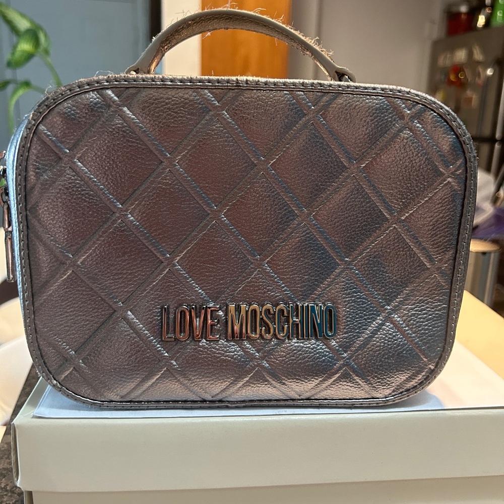 Silver Moschino handbag